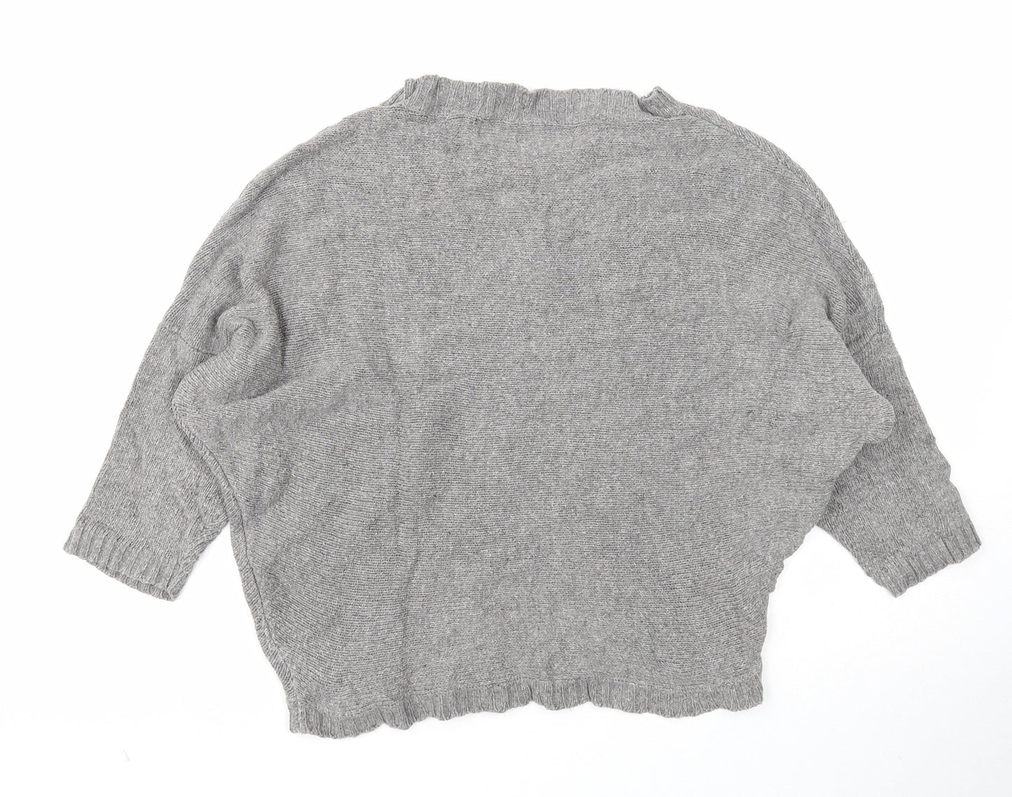 Womens UK Size M Zara Grey Pullover Jumper