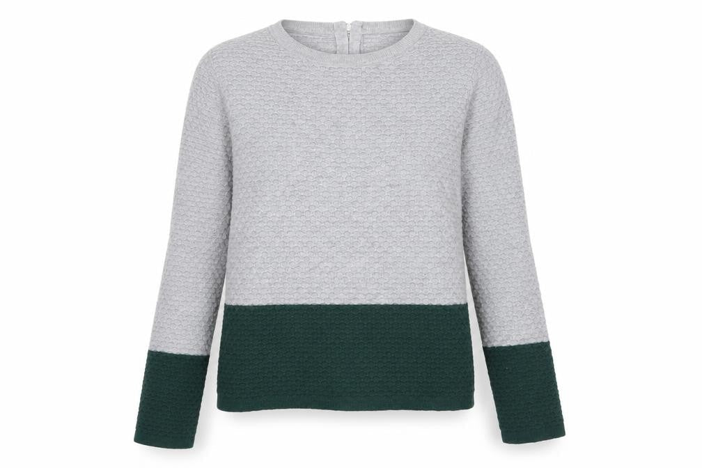 Womens UK Size 10 NEXT Grey Pullover Jumper