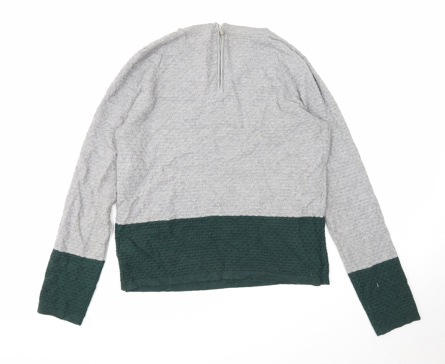 Womens UK Size 10 NEXT Grey Pullover Jumper