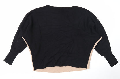 Womens UK Size 18 Friends Like These Black Pullover Jumper
