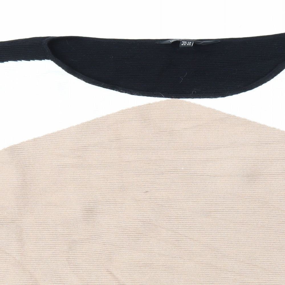 Womens UK Size 18 Friends Like These Black Pullover Jumper
