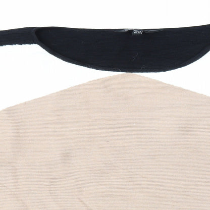 Womens UK Size 18 Friends Like These Black Pullover Jumper