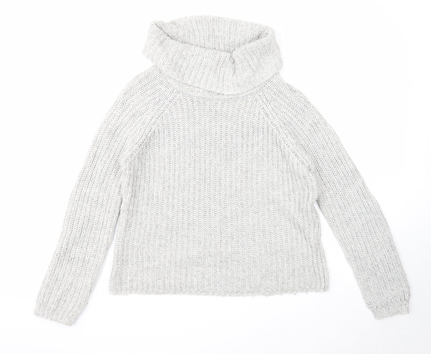 Womens UK Size 12 Amara Grey Pullover Jumper