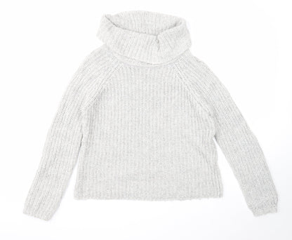Womens UK Size 12 Amara Grey Pullover Jumper