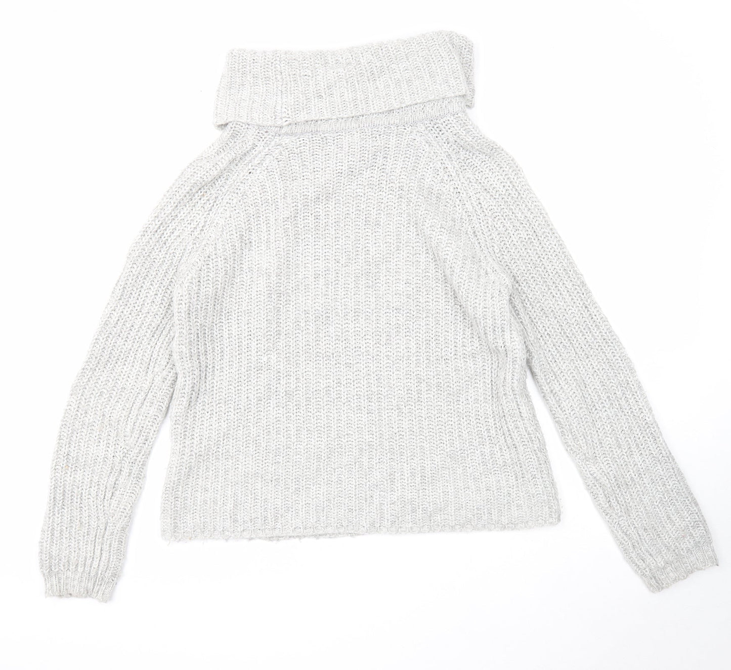 Womens UK Size 12 Amara Grey Pullover Jumper