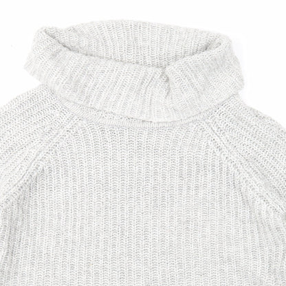 Womens UK Size 12 Amara Grey Pullover Jumper