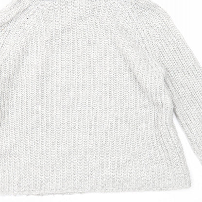 Womens UK Size 12 Amara Grey Pullover Jumper