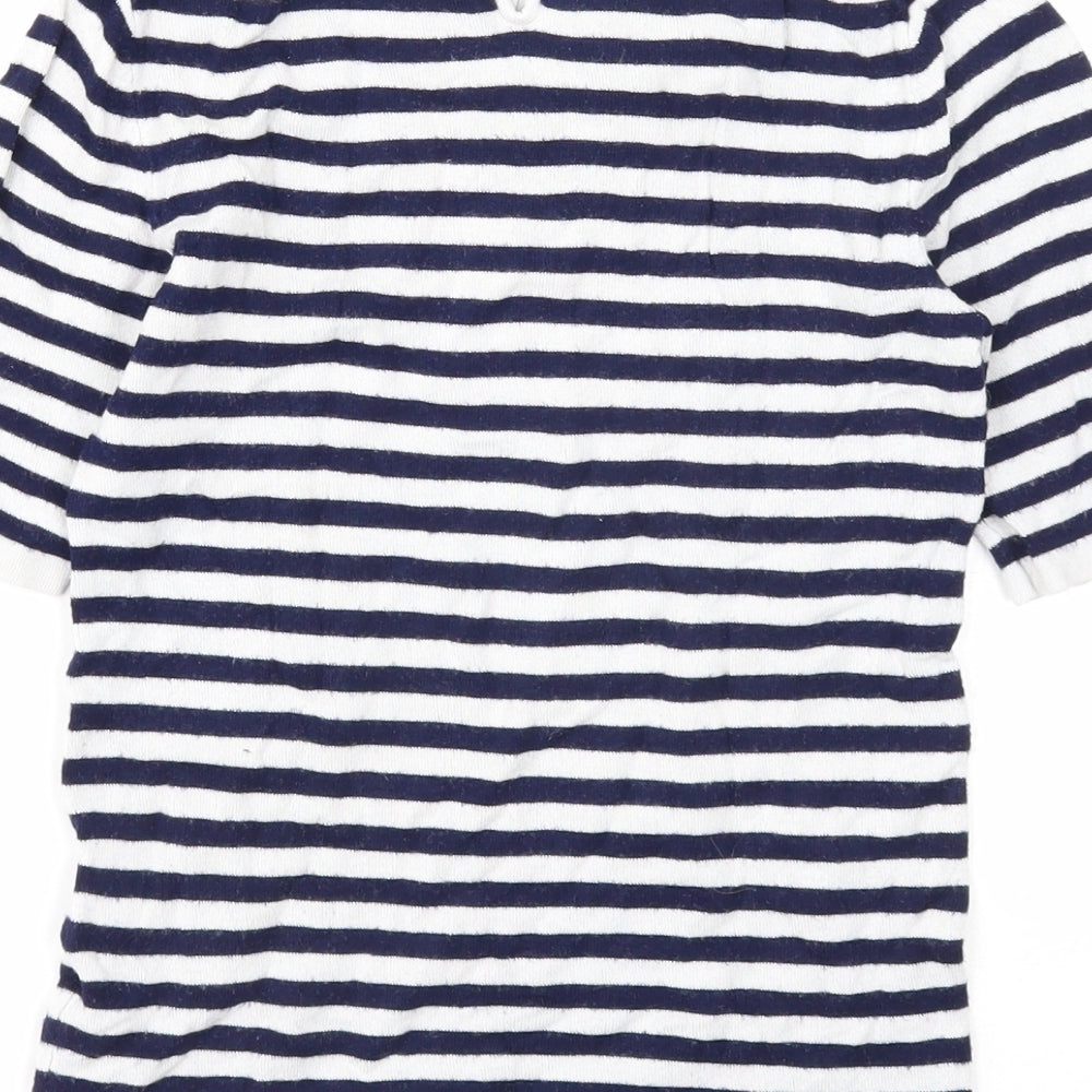 Womens UK Size S Zara White Pullover Jumper