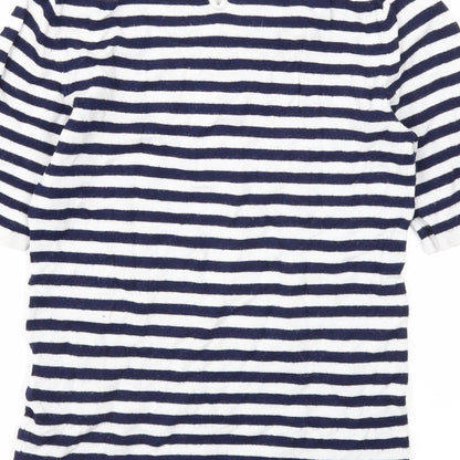 Womens UK Size S Zara White Pullover Jumper