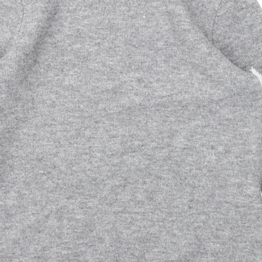 Womens UK Size S Papaya Grey Pullover Jumper