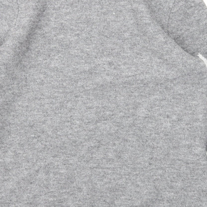 Womens UK Size S Papaya Grey Pullover Jumper