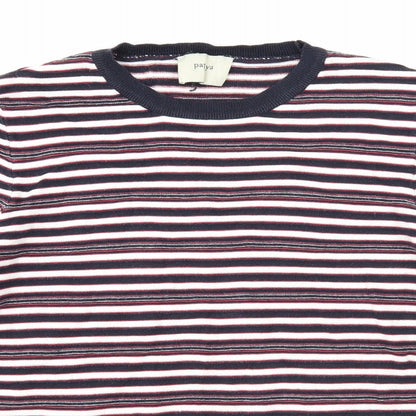 Womens UK Size 8 Papaya Multicoloured Pullover Jumper