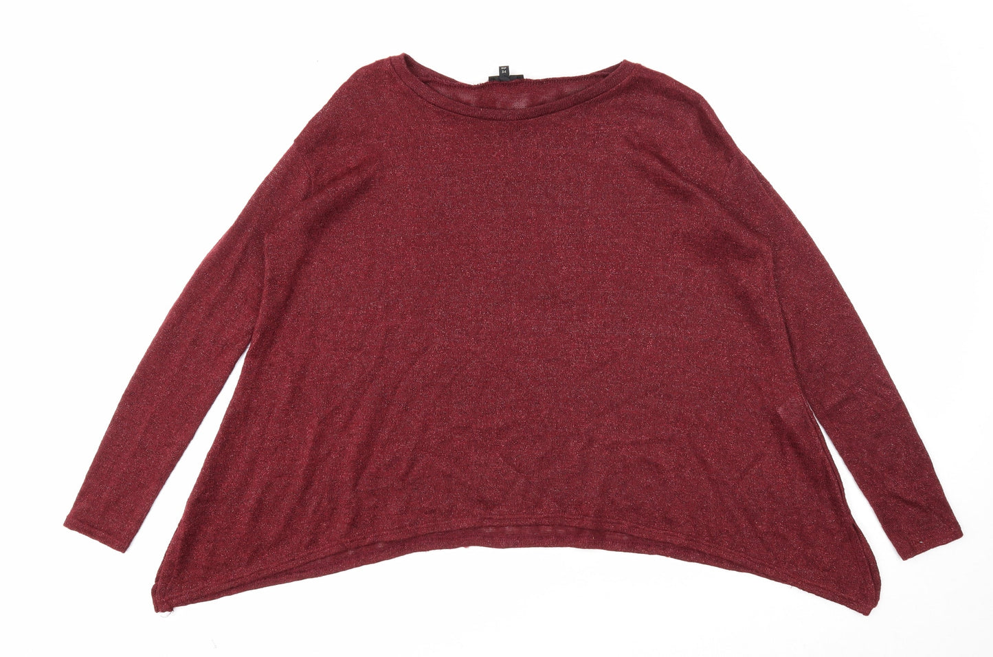 Womens UK Size 8 River Island Purple Pullover Jumper