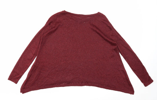 Womens UK Size 8 River Island Purple Pullover Jumper