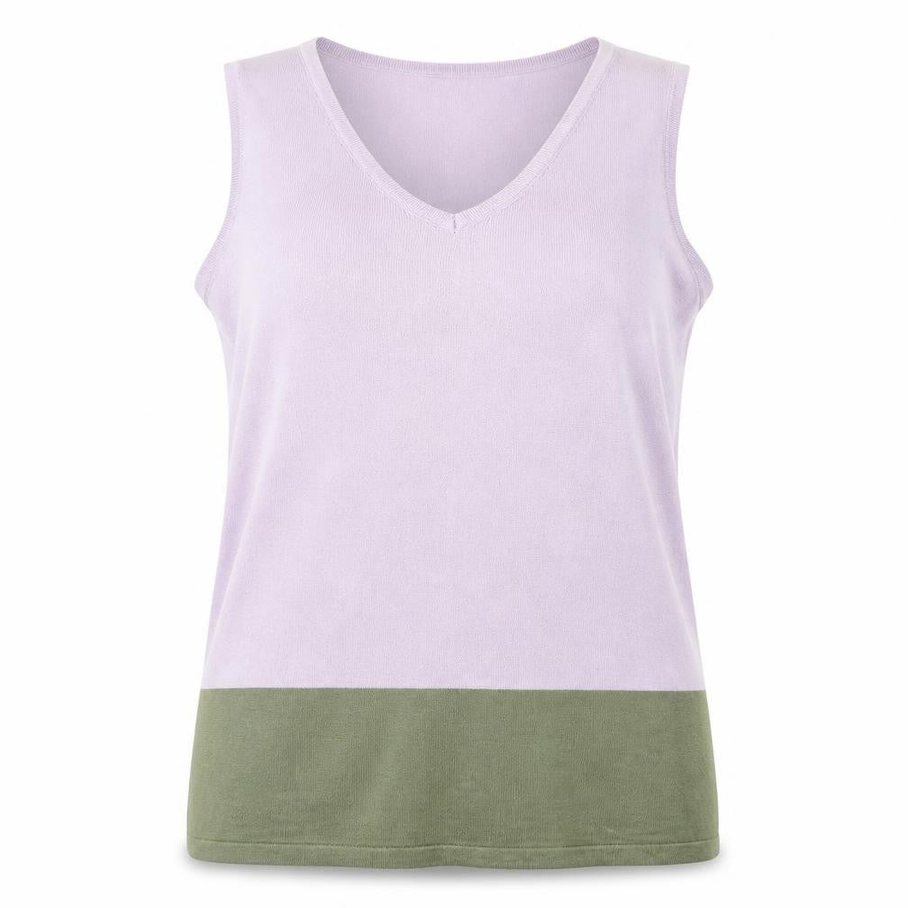 Womens UK Size 14 Cotton Traders Multicoloured Basic Tank