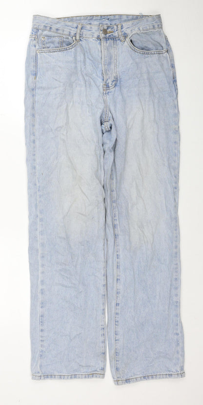 Womens UK Size 30 in Preworn Regular Fit Straight Blue Jeans