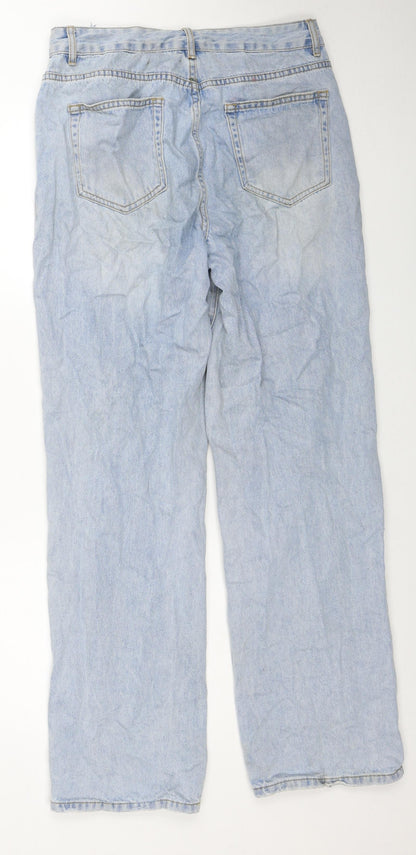 Womens UK Size 30 in Preworn Regular Fit Straight Blue Jeans