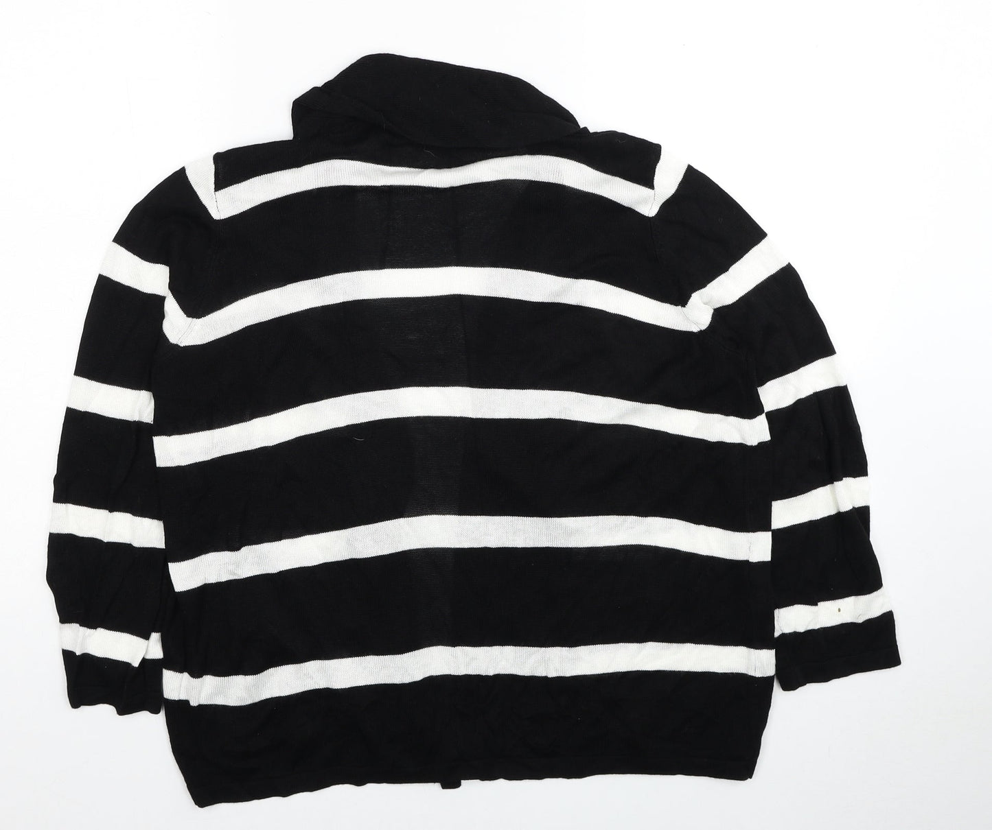 Womens UK Size L Cyrus Black Cardigan Jumper