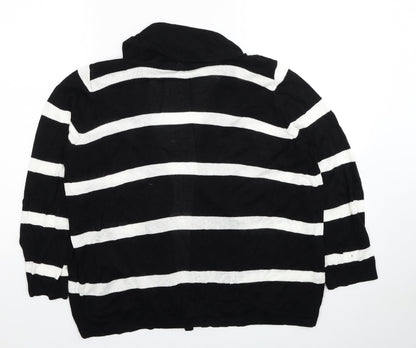 Womens UK Size L Cyrus Black Cardigan Jumper