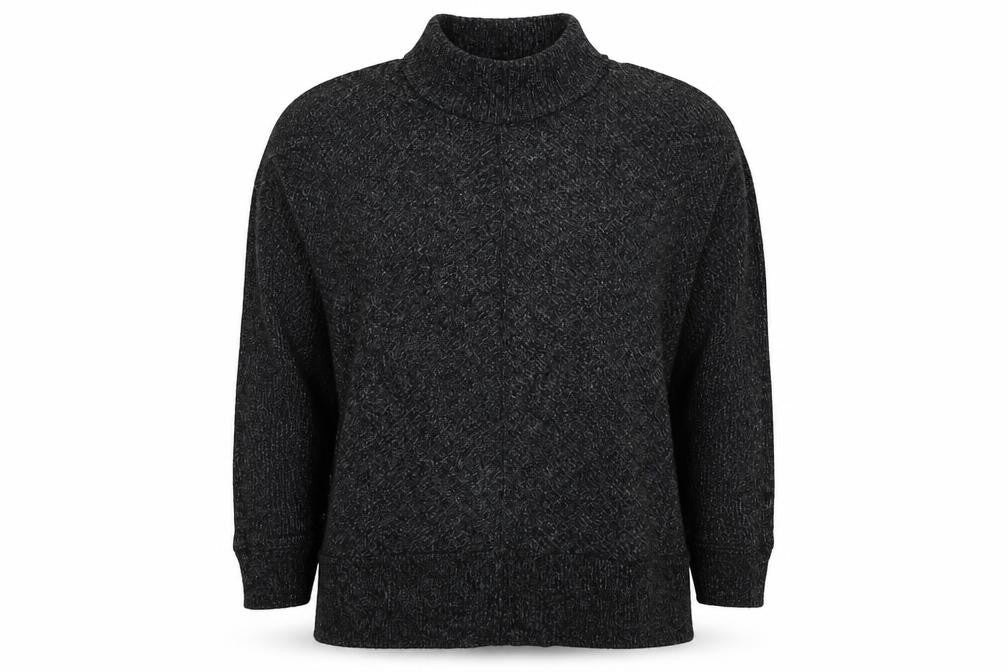 Womens UK Size L F&F Black Pullover Jumper