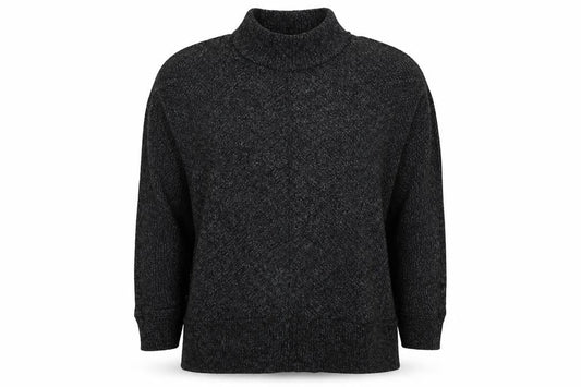 Womens UK Size L F&F Black Pullover Jumper