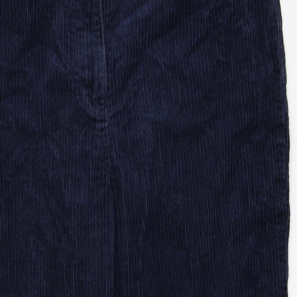 Womens UK Size 16 Marks and Spencer Regular Fit  Blue Trousers
