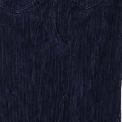 Womens UK Size 16 Marks and Spencer Regular Fit  Blue Trousers