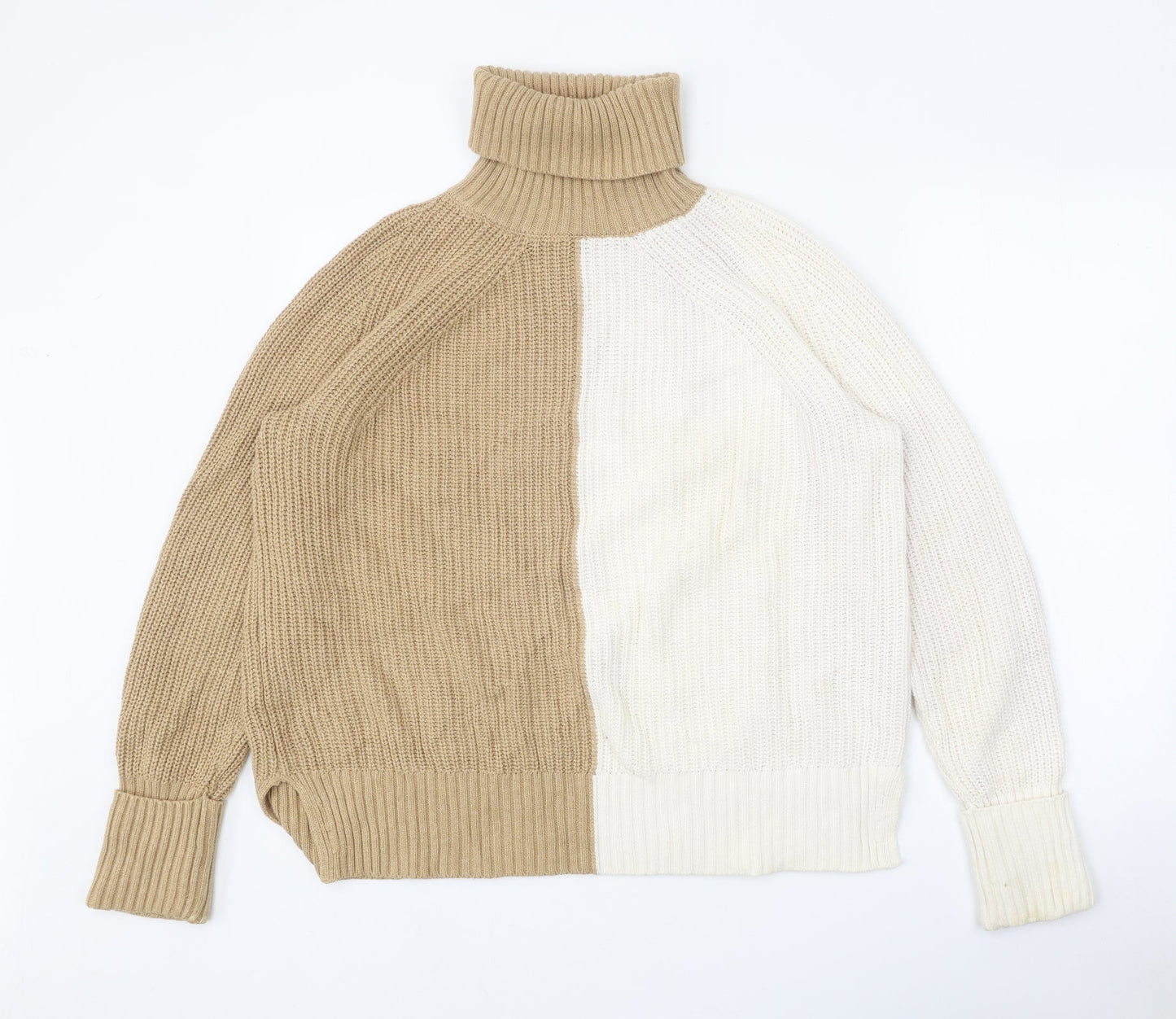 Womens UK Size M Marks and Spencer Brown Pullover Jumper