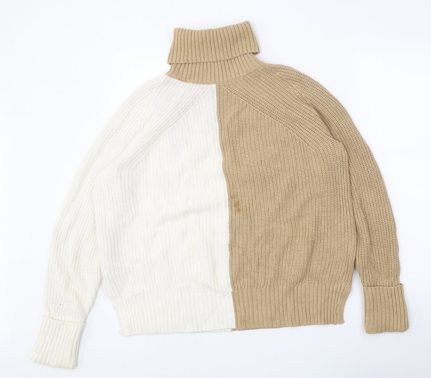 Womens UK Size M Marks and Spencer Brown Pullover Jumper