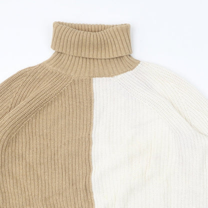 Womens UK Size M Marks and Spencer Brown Pullover Jumper