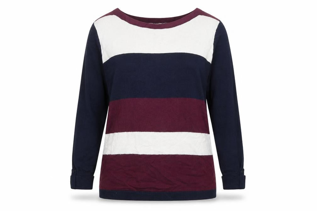 Womens UK Size 12 Intuition Multicoloured Pullover Jumper