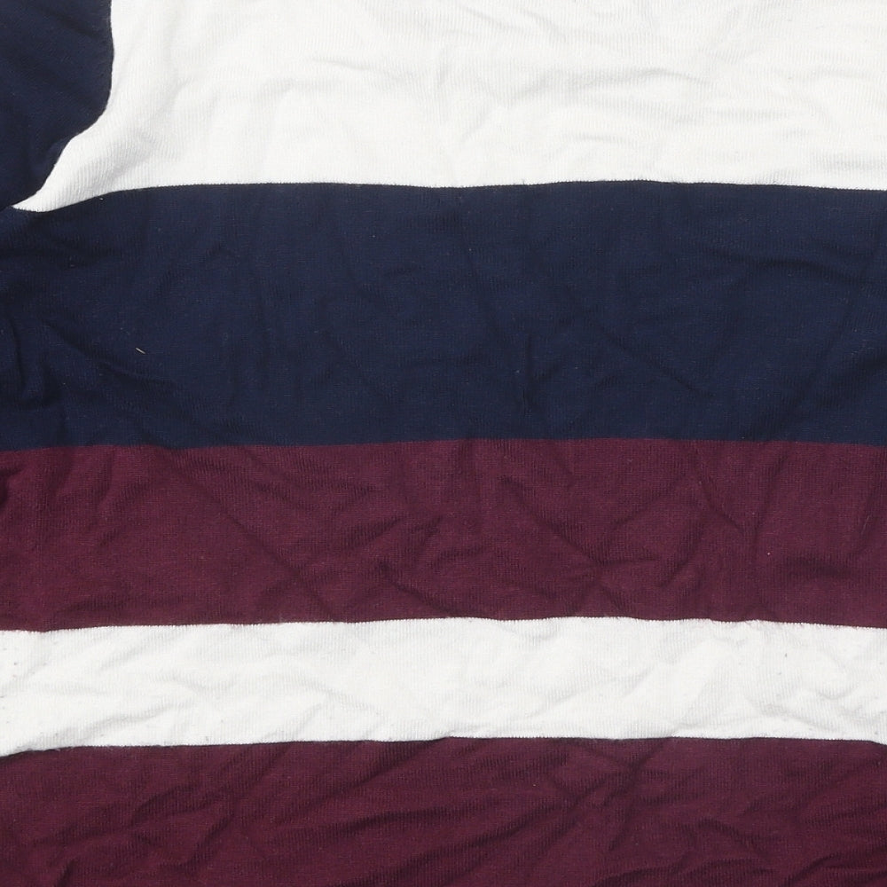 Intuition Womens Multicoloured Scoop Neck Viscose Pullover Jumper Size 12