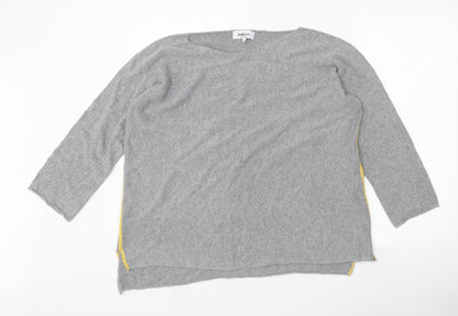Womens UK Size M Isabella D Grey Pullover Jumper