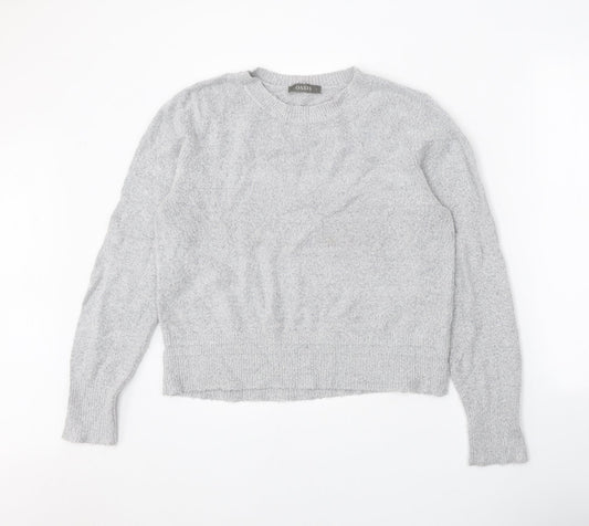 Womens UK Size L Oasis Grey Pullover Jumper