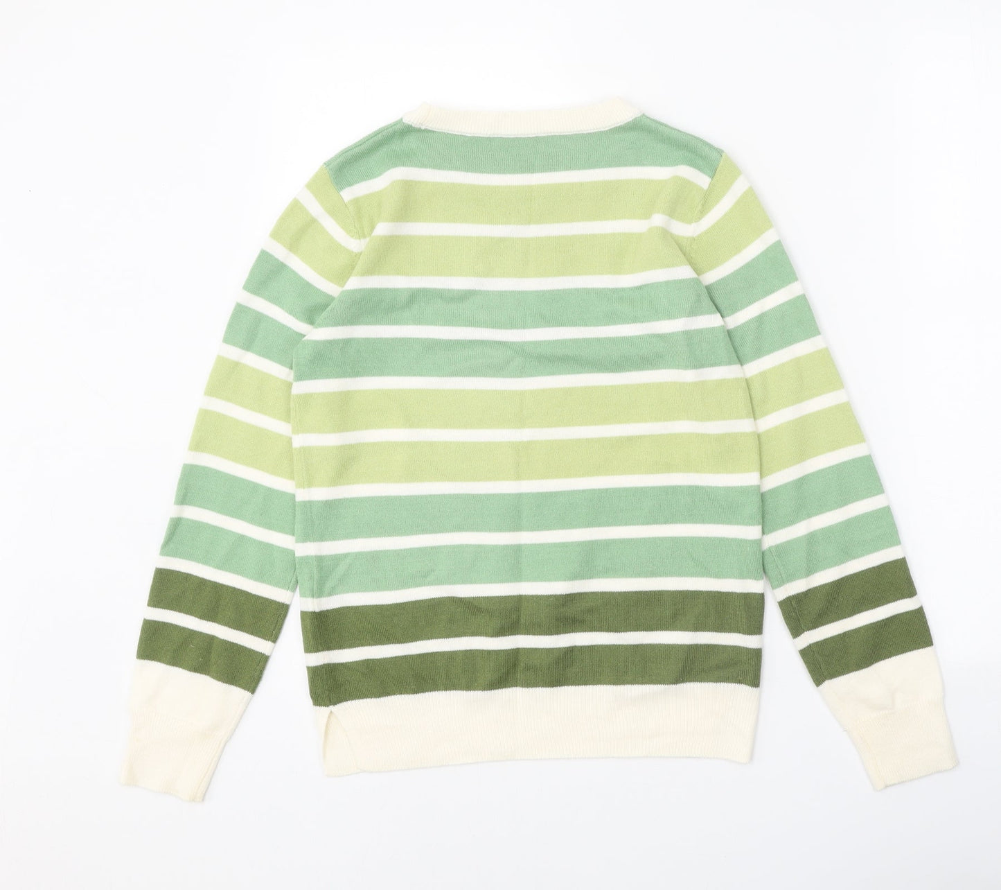 Womens UK Size 6 Marks and Spencer Green Pullover Jumper