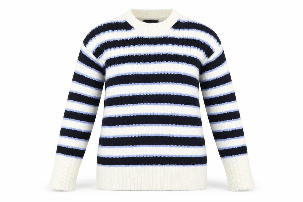 Womens UK Size L Marks and Spencer White Pullover Jumper