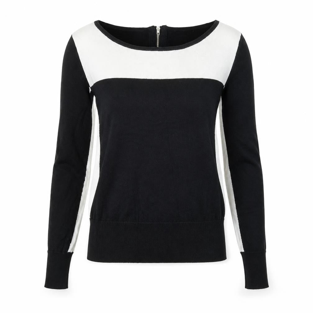Womens UK Size S Oasis Black Pullover Jumper