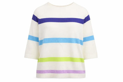 Womens UK Size M Marks and Spencer White Pullover Jumper