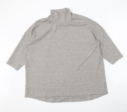 Womens UK Size 16 Marks and Spencer Grey Pullover Jumper