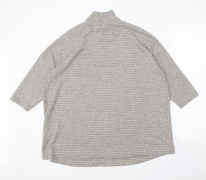 Womens UK Size 16 Marks and Spencer Grey Pullover Jumper