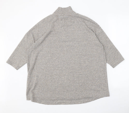 Womens UK Size 16 Marks and Spencer Grey Pullover Jumper