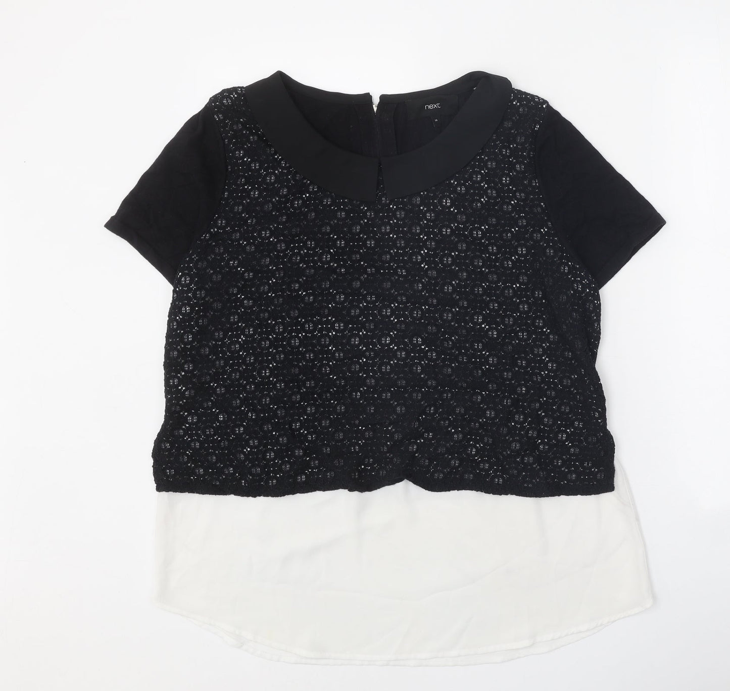 Womens UK Size 14 NEXT Black Pullover Jumper