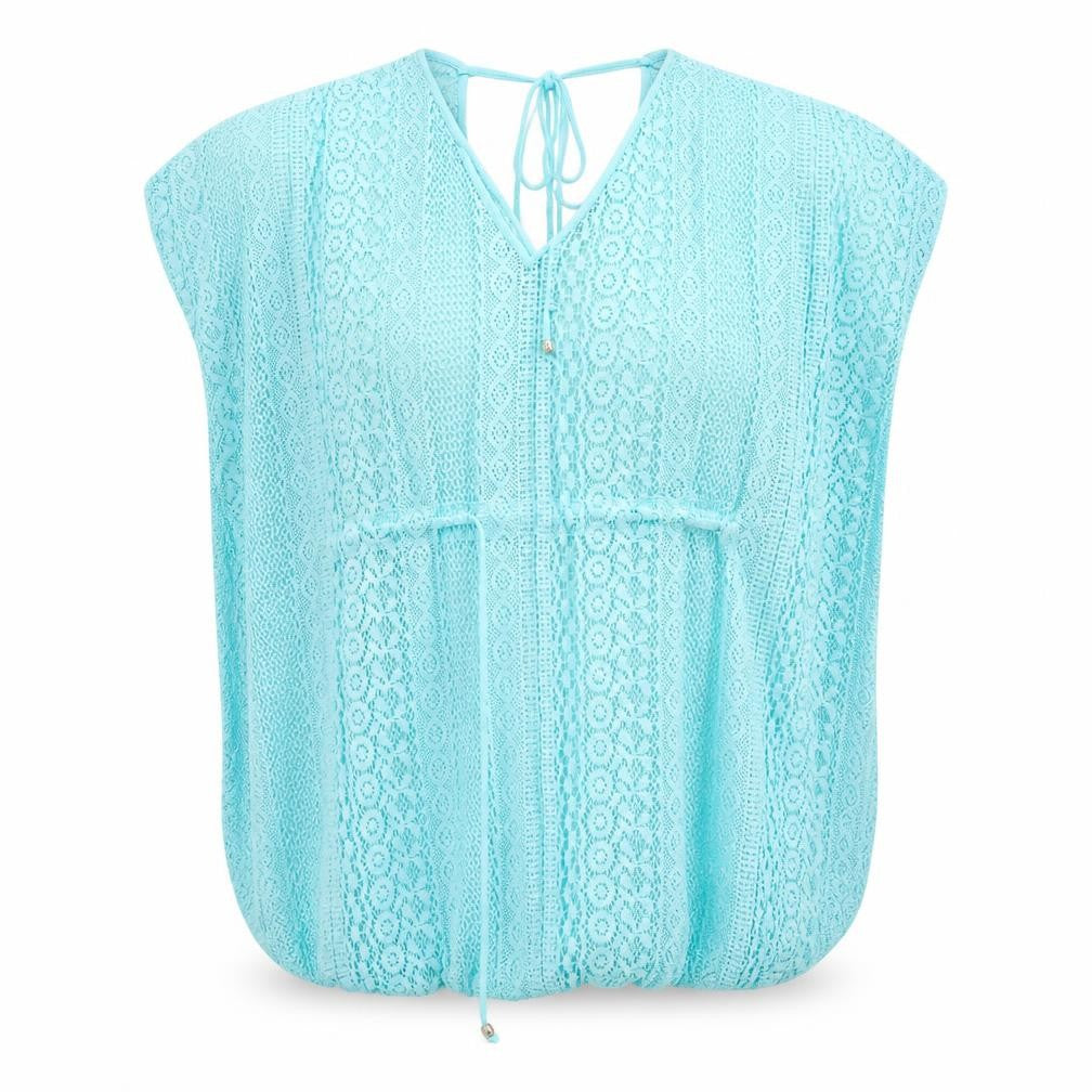 Womens UK Size 12 Beyou Blue Basic Blouse