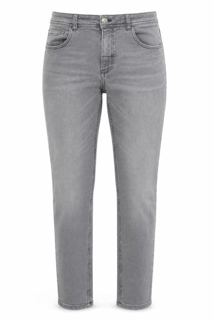 Womens UK Size 8 Avenue Regular Fit  Grey Trousers