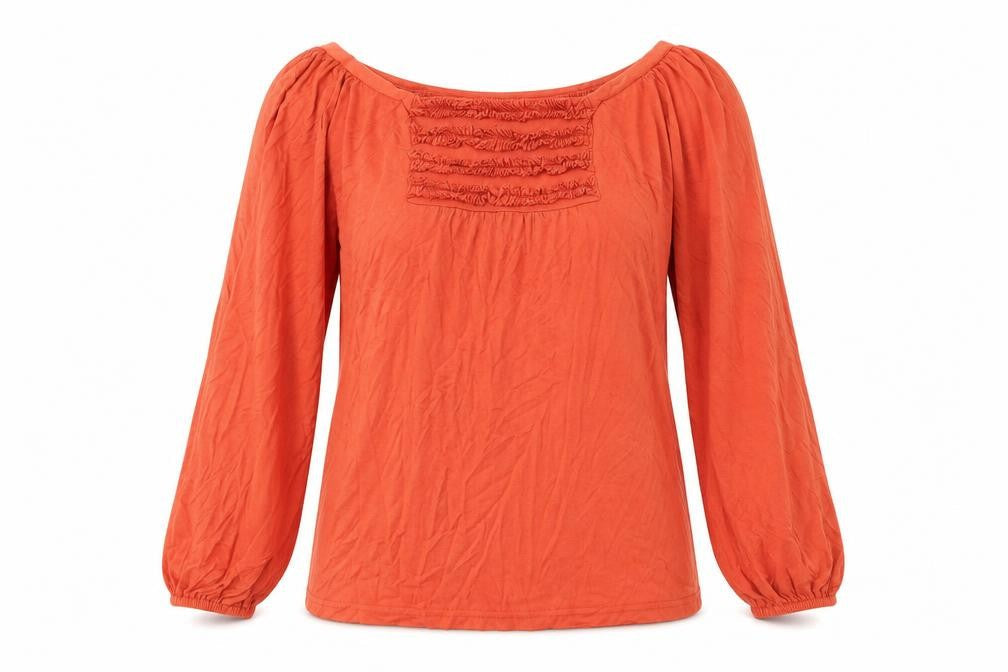 Womens UK Size 12 Joanna Hope Red Basic T-Shirt