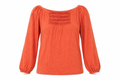 Womens UK Size 12 Joanna Hope Red Basic T-Shirt