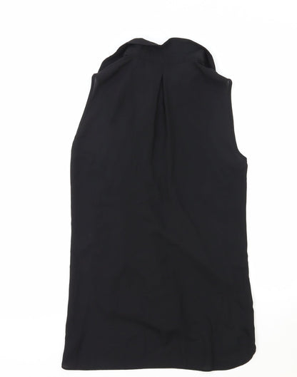 Womens UK Size 12 Dorothy Perkins Black Basic Tank