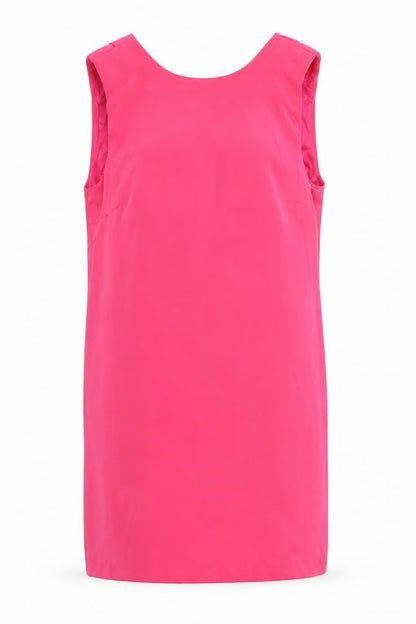 Zara Womens Pink Acetate Shift Size S Boat Neck Pullover