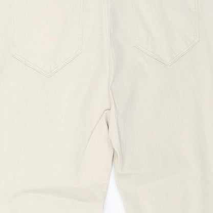 365 Womens Beige Cotton Jegging Jeans Size 14 L20 in Regular