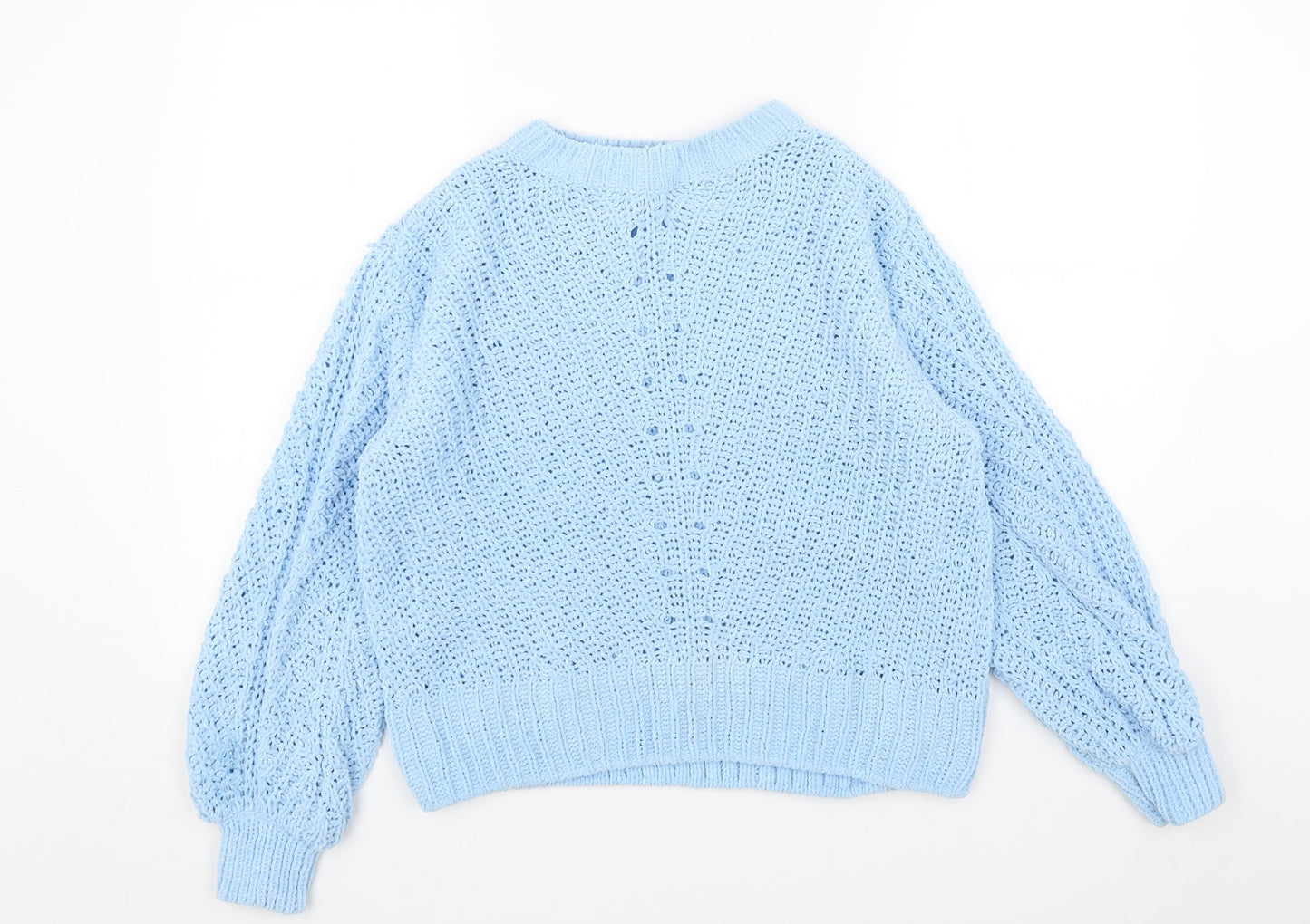 Womens UK Size S H&M Blue Pullover Jumper